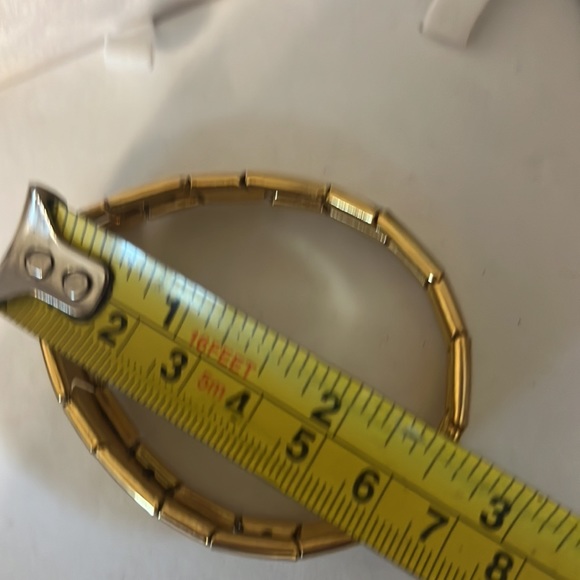 Vintage Gold Herringbone Bracelet by Napier - Picture 8 of 9